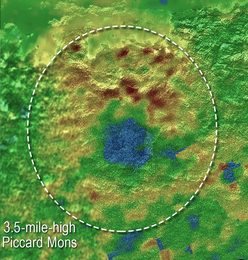 Illustration for article titled Are These Ice Volcanoes on Pluto?